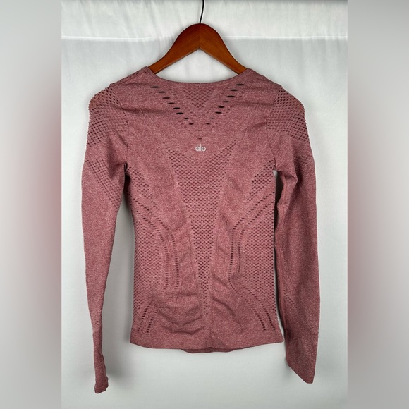 ALO Yoga Lark Long Sleeve Top - Picture 3 of 4